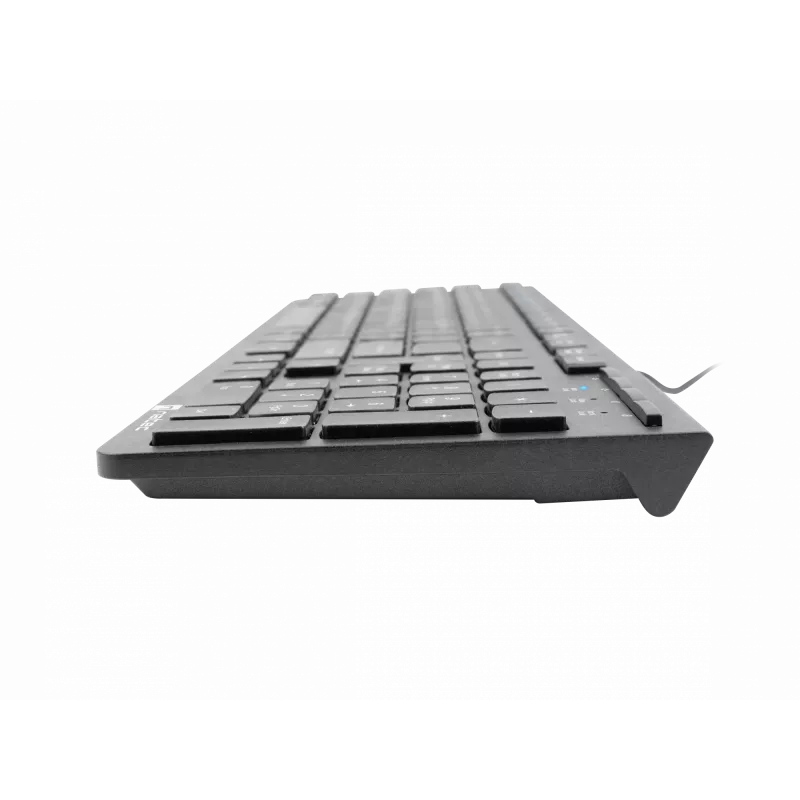 Natec Discus 2 - klávesnica - QWERTY - US - čierna - klávesnica - US-angličtina - čierna