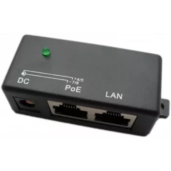 PoE injektor Extralink 1 port 100 Mbit/s RJ45