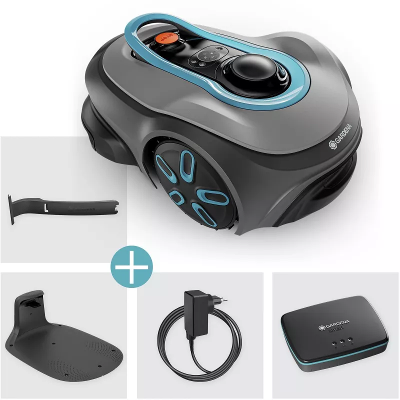 Robotická kosačka Gardena smart SILENO free maximálna plocha trávnika 1200 m² šírka záberu 16 cm