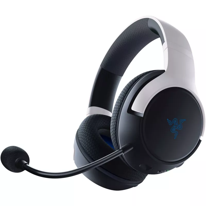 Razer Kaira HyperSpeed headset bezdrôtový hlavový most herný USB Type-C Bluetooth biely, čierny
