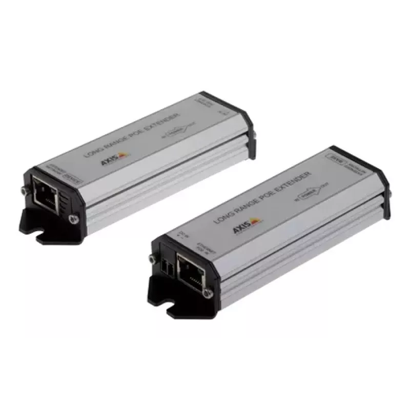 AXIS Long range PoE Extender kit - opakovač - 100Mb LAN - 10Base-T, 100Base-TX - RJ-45 / RJ-45 - až do 1 km