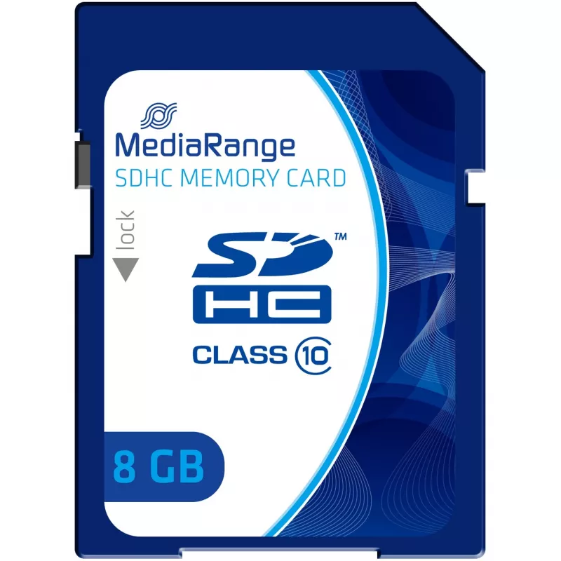Pamäťová karta MediaRange 8 GB SDHC Class 10 MR962
