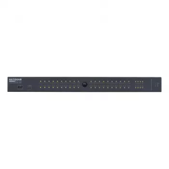 NETGEAR GSM4248PX-100EUS sieťový switch Managed L2/L3/L4 Gigabit Ethernet (10/100/1000) Power over Ethernet (PoE) čierna