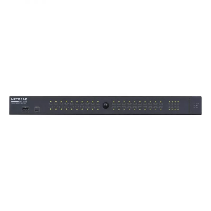 NETGEAR GSM4248PX-100EUS sieťový switch Managed L2/L3/L4 Gigabit Ethernet (10/100/1000) Power over Ethernet (PoE) čierna