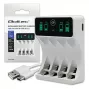 Nabíjačka batérií QOLTEC 50848 pre NiMH AAA (R03) a AA (R6) články s LCD displejom