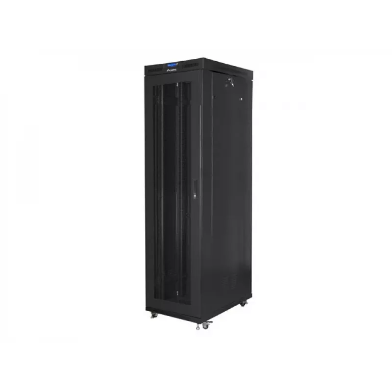 Samostatný rack Lanberg FF01-8047-23BL 47U 1200kg čierny