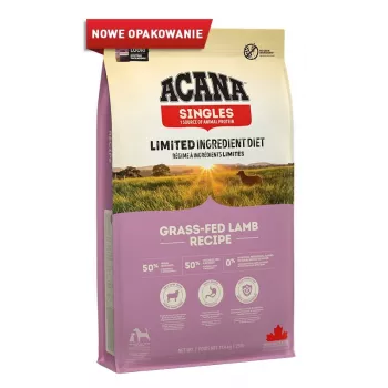 ACANA Singles Grass-Fed Lamb – suché krmivo pre psov – 11,4 kg