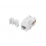 Keystone modul Lanberg KSU5-1090 zahnutý biely RJ-45