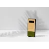 Puzdro na smartphone man and wood pre Samsung Galaxy S10 Plus — bambusový les čierna