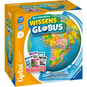 Vzdelávacia hračka Ravensburger tiptoi Interaktiver Wissens-Globus