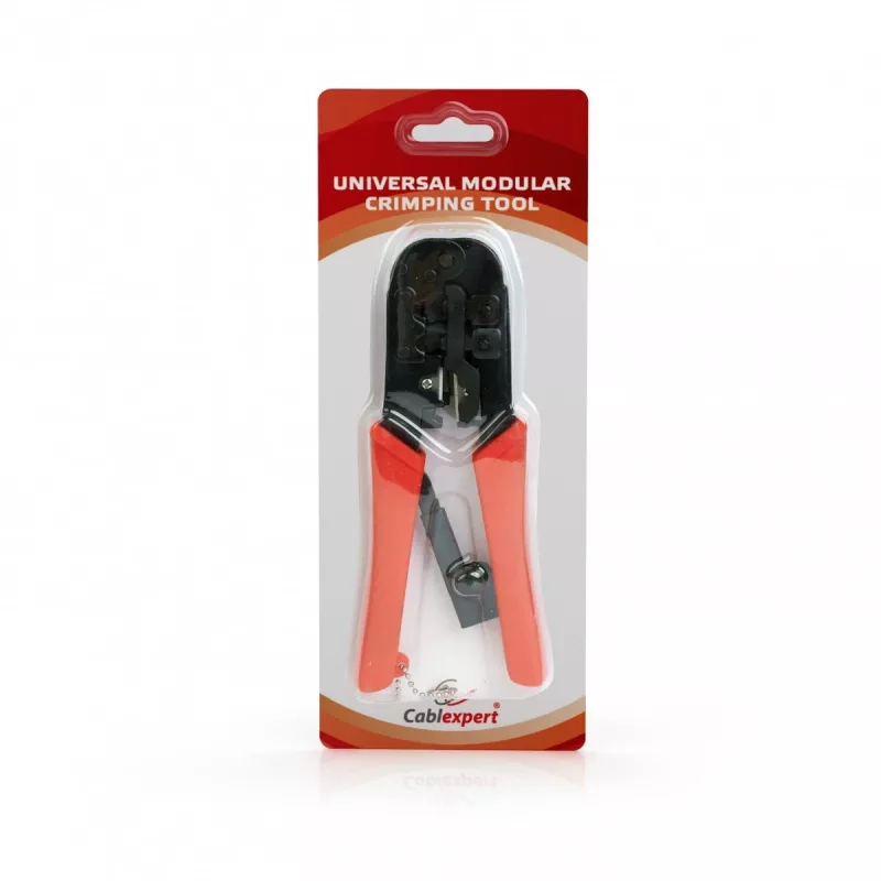 Univerzálne krimpovacie kliešte RJ45/RJ12/RJ11 T-WC-02