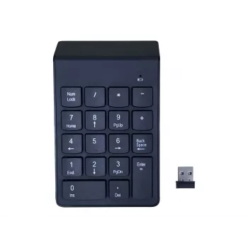 Gembird KPD-W-02 numerická klávesnica notebook/PC Bluetooth čierna