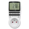 Elektronický časovač QOLTEC PC0628 s LCD displejom, 24-hodinové odpočítavanie
