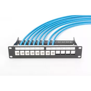 Sieťový kábel Digitus Cat.6A U/UTP 500m modrý