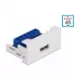 USB 2.0 Type-A konektor samica na svorkovnicu DeLOCK Easy 45 modul