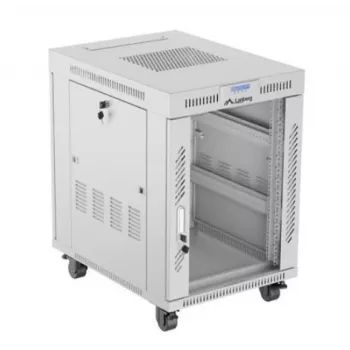 Voľne stojaca racková skriňa LANBERG FF01-6815-12SL 15U, 600×800×922 mm, 1200 kg, IP20, sivá