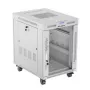 Voľne stojaca racková skriňa LANBERG FF01-6815-12SL 15U, 600×800×922 mm, 1200 kg, IP20, sivá