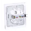 Fibaro Walli N zásuvka 2 x RJ-45 biela