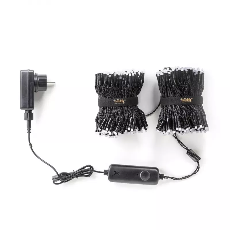 TWINKLY Strings 600 (TWS600STP-BEU) inteligentné vianočné osvetlenie na stromček 600 LED RGB 48 m