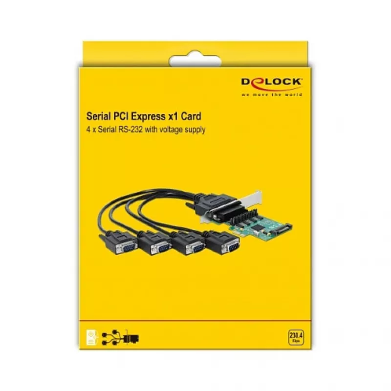 PCI Express x1 karta DeLOCK 89938