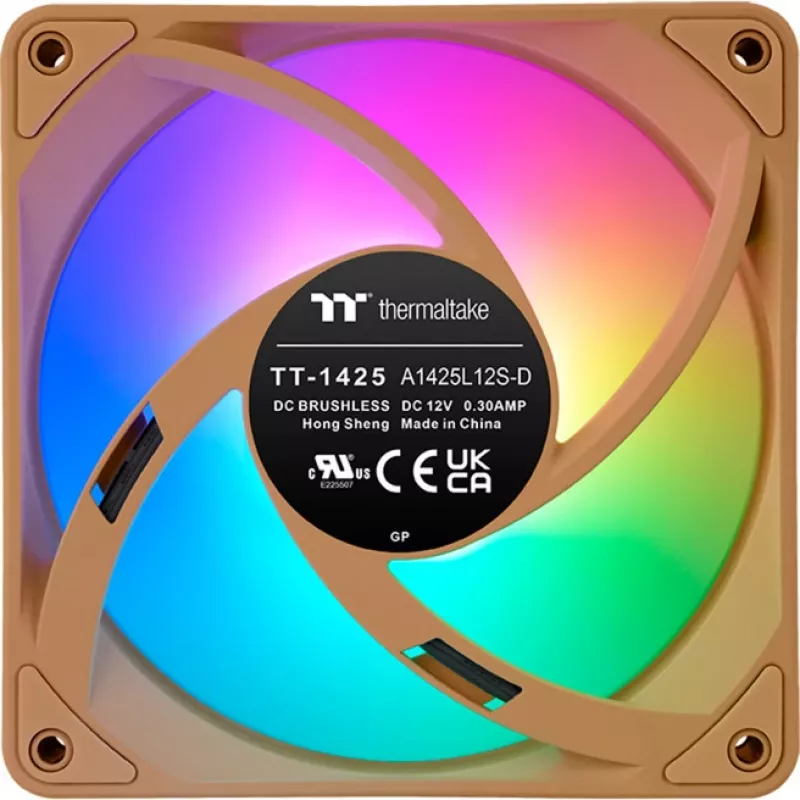 Thermaltake CT140 EX ARGB 140mm skriňový ventilátor 3-balík Gravel Sand