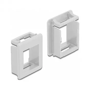 Montážna sada DELOCK 86760, biely plast, materiál: plast