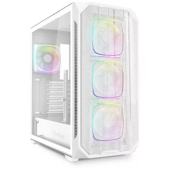 Sharkoon AK5M RGB Midi Tower biela
