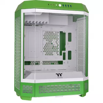 Thermaltake The Tower 600 Mid-Tower-ATX skriňa s bočným skleneným oknom (zelená/biela)