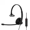 Headset EPOS IMPACT 100 MS Mono USB-C+A káblový nízka hmotnosť 51g
