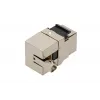 Keystone konektor samica Extralink CAT6 STP RJ45, konektor samica, oceľová farba, 1 kus