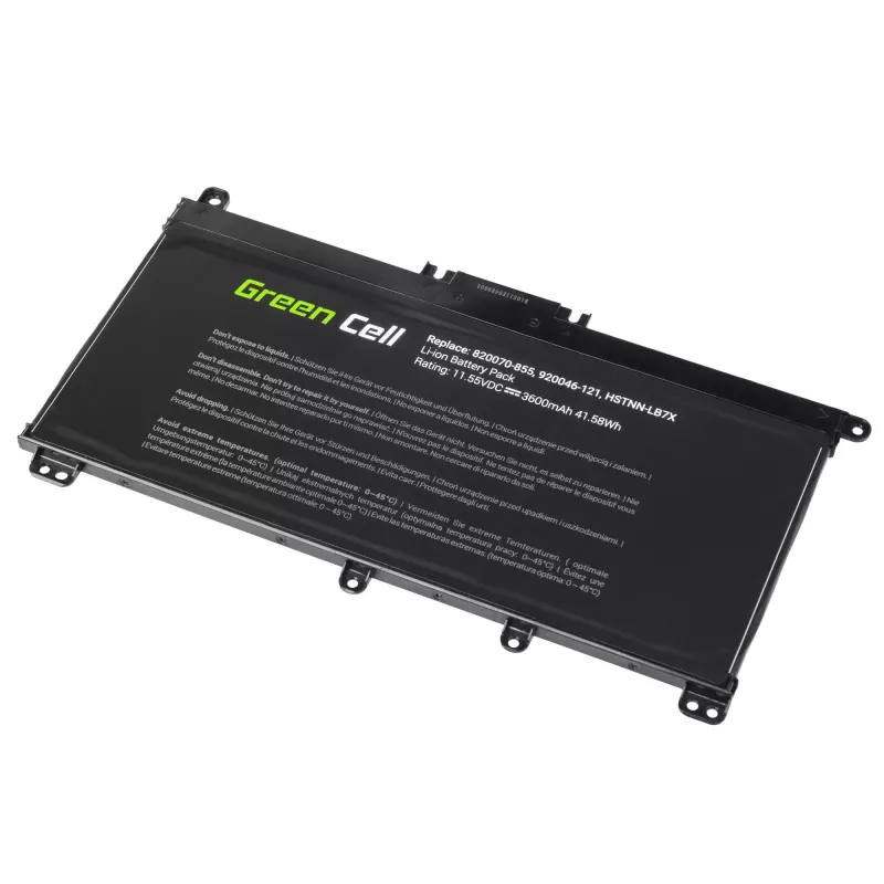 Batéria Green Cell HP145 pre HP Pavilion (LiPo 3600 mAh, 11,55 V, čierna)