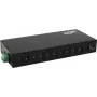 10-portový USB 3.2 Gen 2x1 hub Exsys EX-12270HMS, 79,5 W napájanie