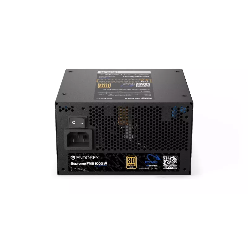 Napájací zdroj Endorfy Supremo FM6 1000W, 80 PLUS Gold, ATX 3.1, modulárny, čierny