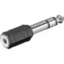 MicroConnect AUDANR2 adaptér 6,35 mm konektor samec na 6,35 mm konektor samica — audio adaptér