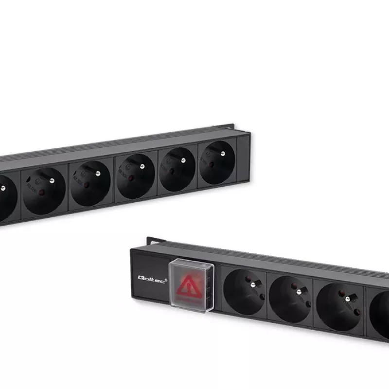 Zásuvkový blok pre RACK 16A PDU, 16xFRENCH, vertikálny