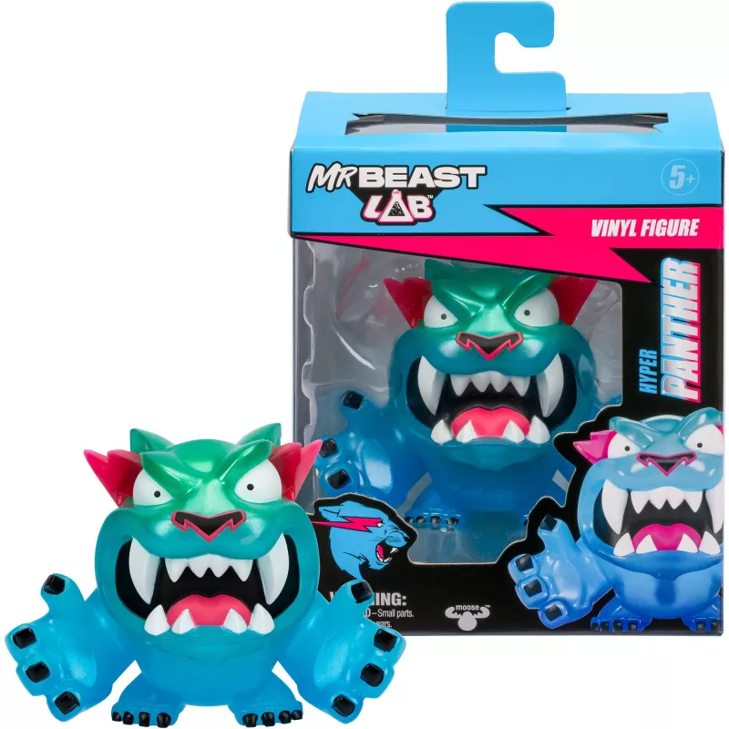 MrBeast Lab vinylové figúrky - Hyper Panther, hracia figúrka