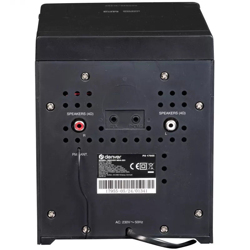 Denver MDA-285 mikrosystém s BT, CD, rádiom a AUX
