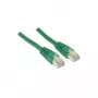 Wentronic Goobay CAT 5e patch kábel, SF/UTP, zelený, 2 m - CCA medená zmes (68044)