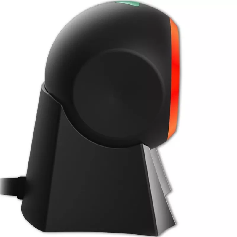 Qoltec 50857 káblová stolová čítačka čiarových kódov, 1D/2D, QR, USB, kábel 1,75 m