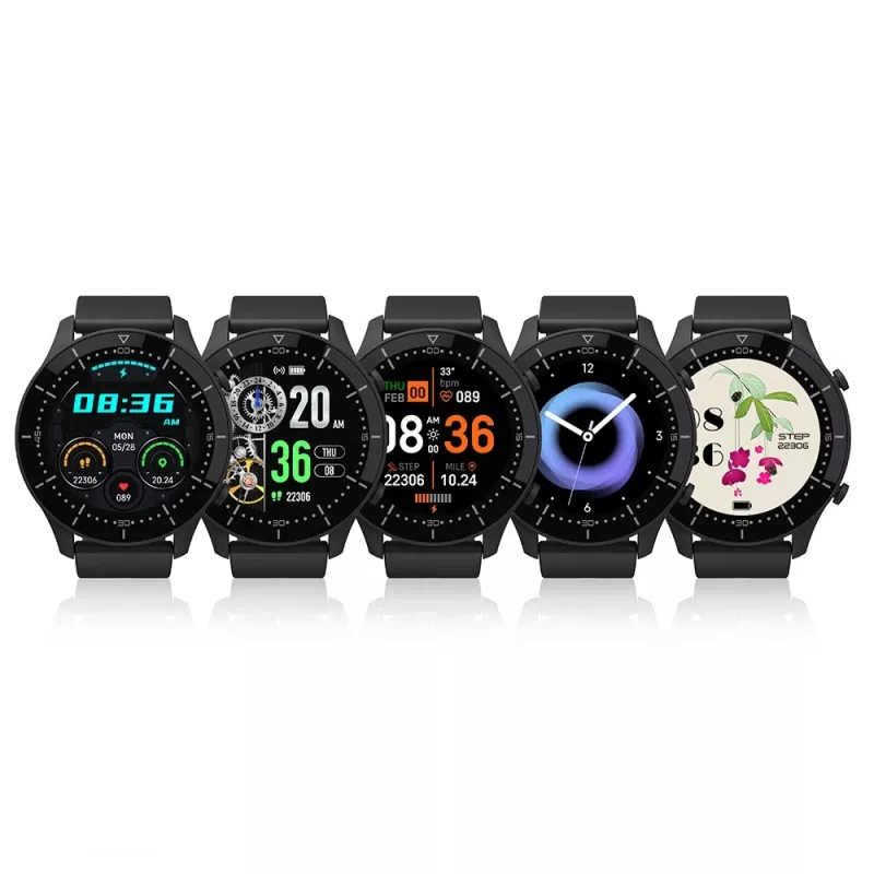 Smartwatch MEDIA-TECH MT870 — 1,3 palca (3,3 cm) IPS dotykový displej, 51 mm puzdro, Bluetooth, čierna