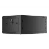 Lanberg WF01-6404-23B rack rozvádzač 4U nástenný čierny