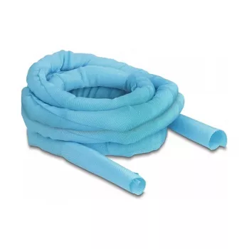 Káblová bužírka DeLOCK 20879 modrá polyester 2,6 cm priemer
