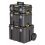 Sada na ukladanie náradia DeWalt Mobile TSTAK System BD-DWST83517-1 (modulárne stohovateľné kufre na náradie a príslušenstvo)