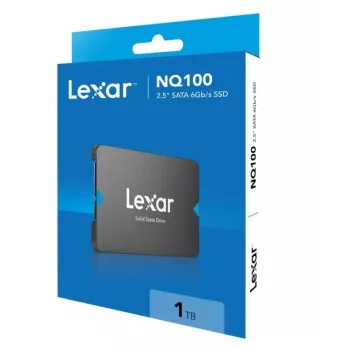 2,5-palcový SATA-III SSD Lexar NQ100 1 TB – rýchlosť čítania 550 MB/s, prenos 6 Gbit/s