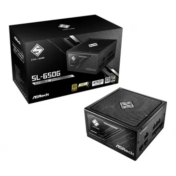 Napájací zdroj ASRock STEEL LEGEND 650W 80Plus Gold