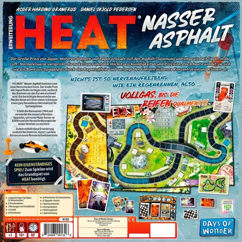 Heat - Wet Asphalt, rozšírenie spoločenskej hry