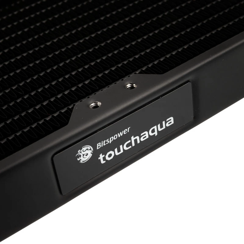 Radiátor 240mm BitsPower Touchaqua Radiator Tarasque 240, čierny, 240mm