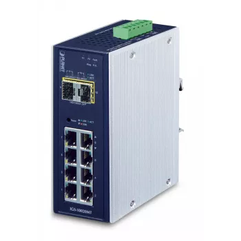 PLANET IGS-10020MT sieťový switch upravovaný L2+ Gigabit Ethernet (10/100/1000) čierna