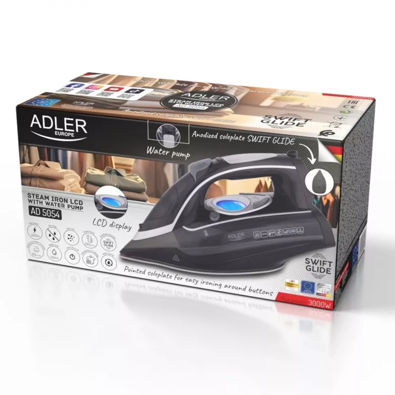 Adler AD 5054 parná žehlička