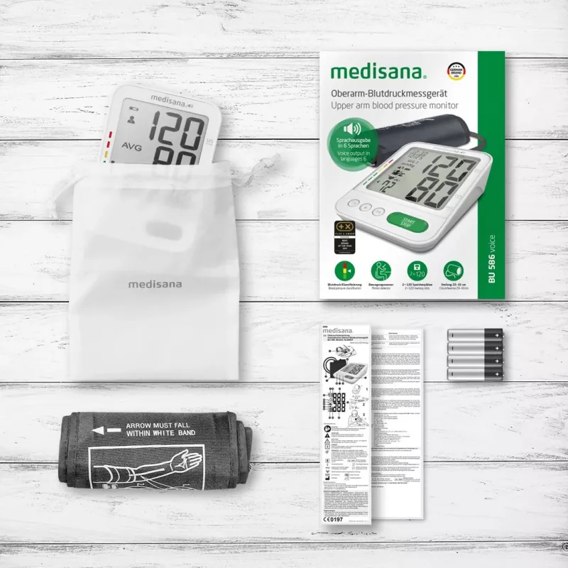 Medisana BU 586 na rameno automatický 2 používatelia